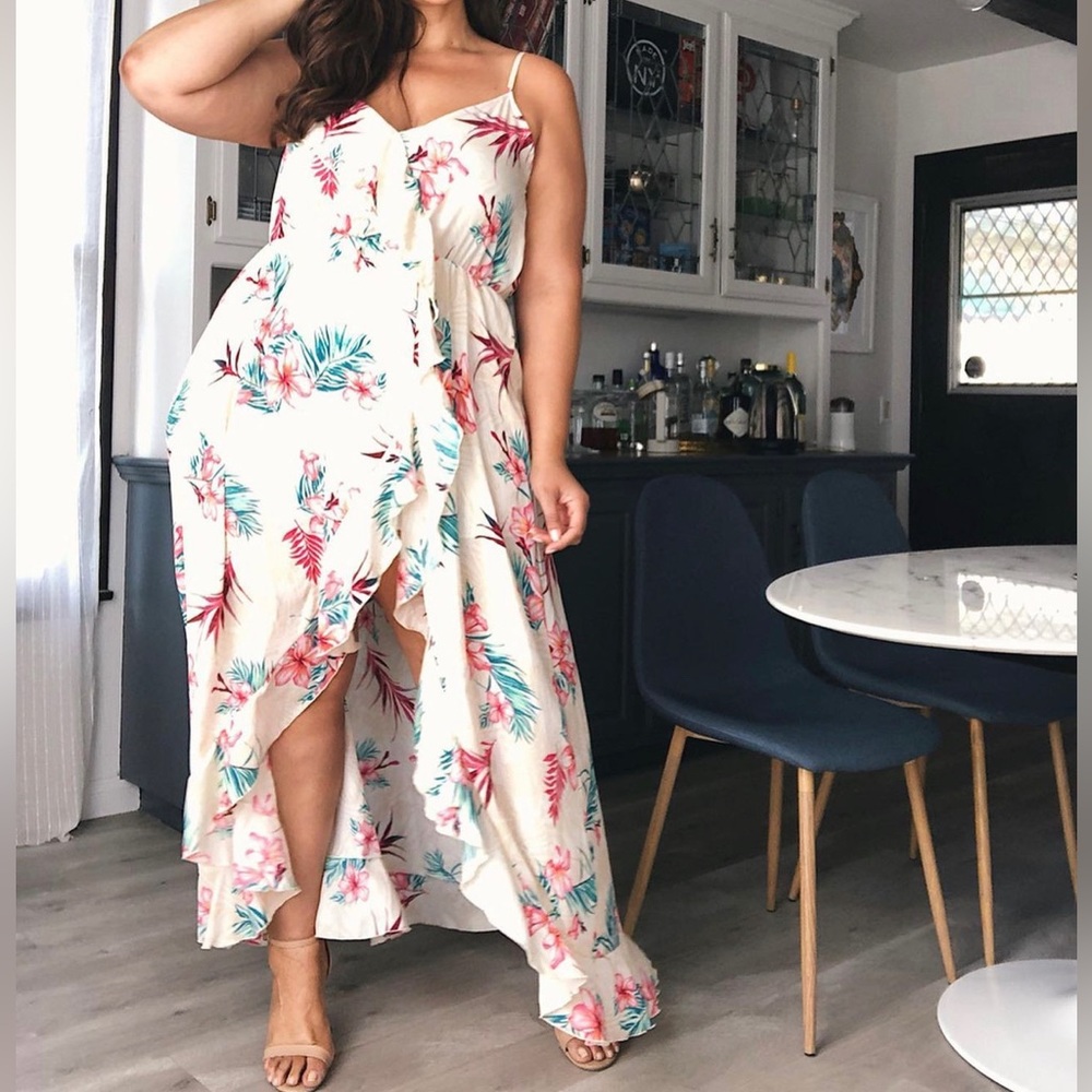 Summer floral dress 3X